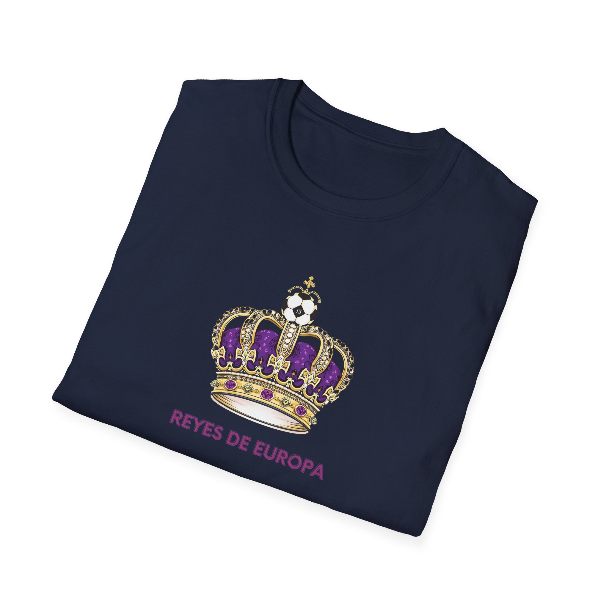 Reyes De Europa Crown T-Shirt | Purple Gold Royal Crest