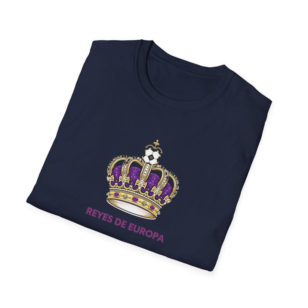 Reyes De Europa Crown T-Shirt | Purple Gold Royal Crest
