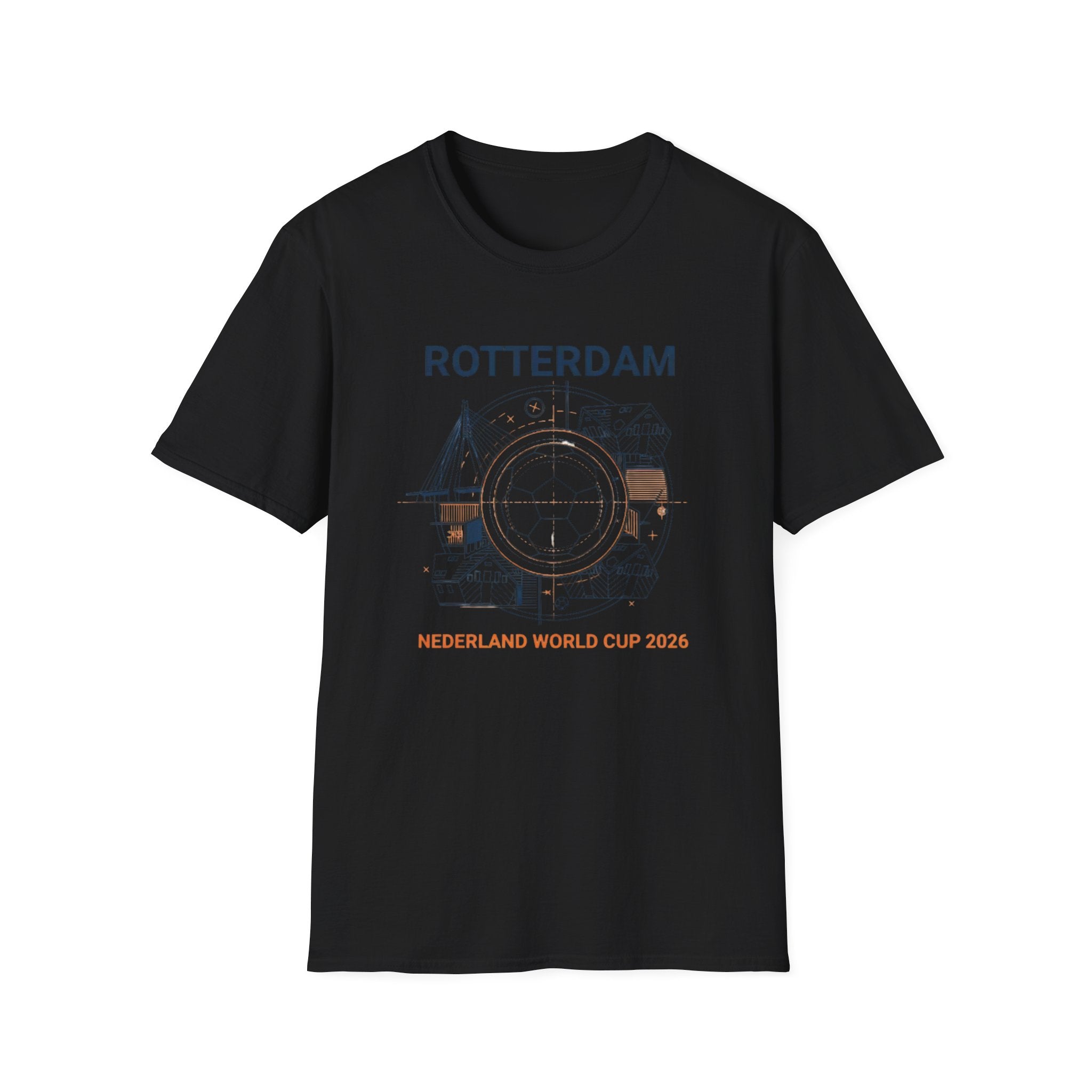 Rotterdam World Cup 2026 Soccer T-Shirt — Nederland Football Fan Tee