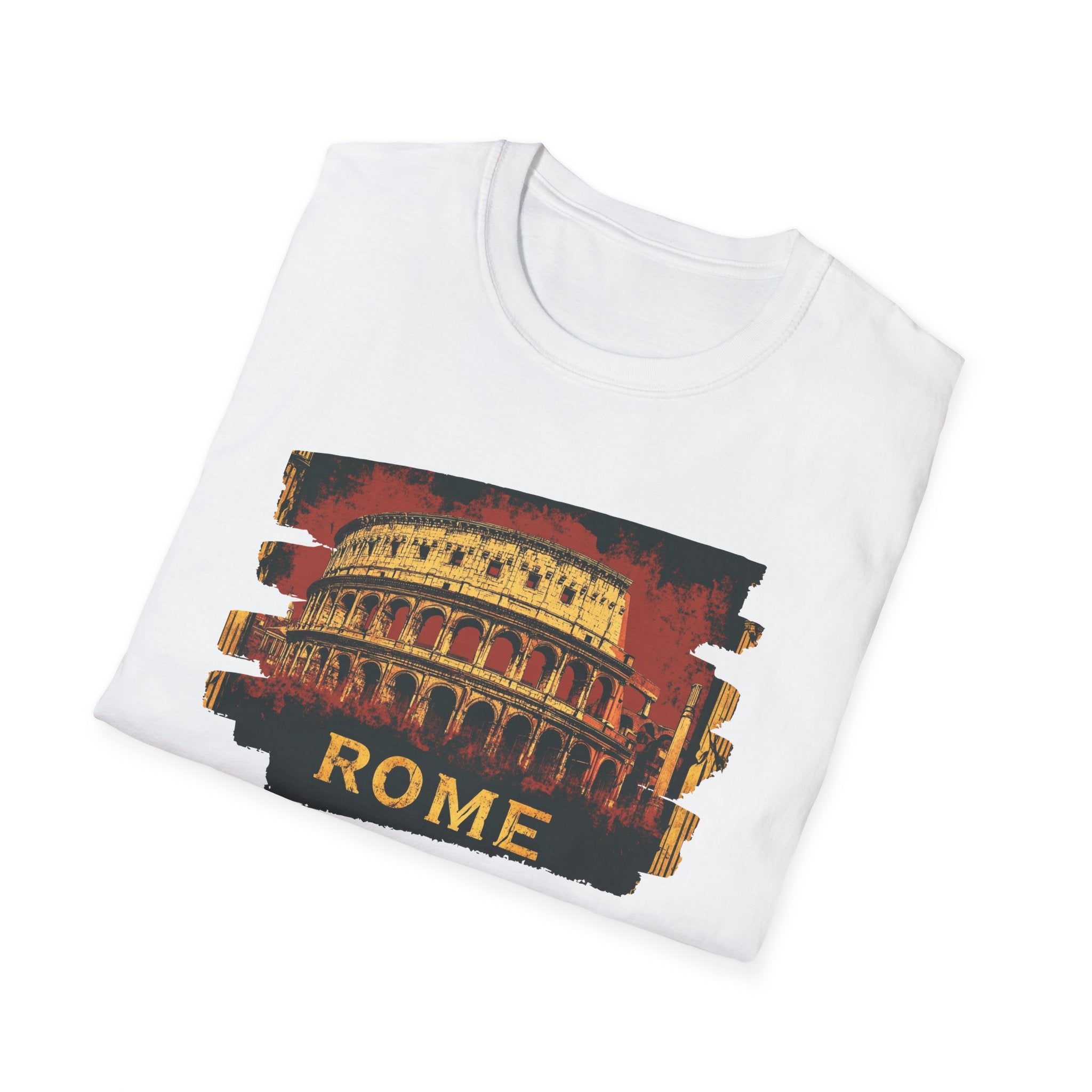 Colosseum Rome graphic T-Shirt | Vintage Roman Landmark travel tee