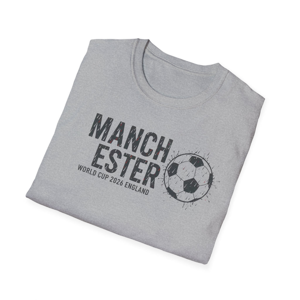 Manchester Soccer T-Shirt – Vintage Football Graphic Tee