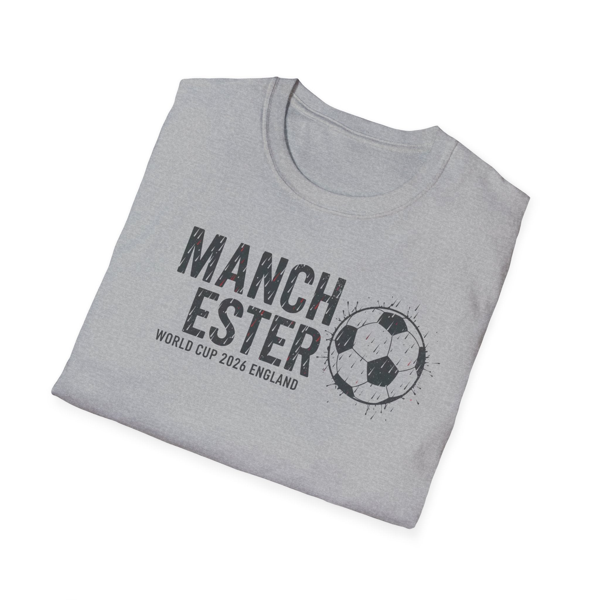 Manchester Soccer T-Shirt – Vintage Football Graphic Tee