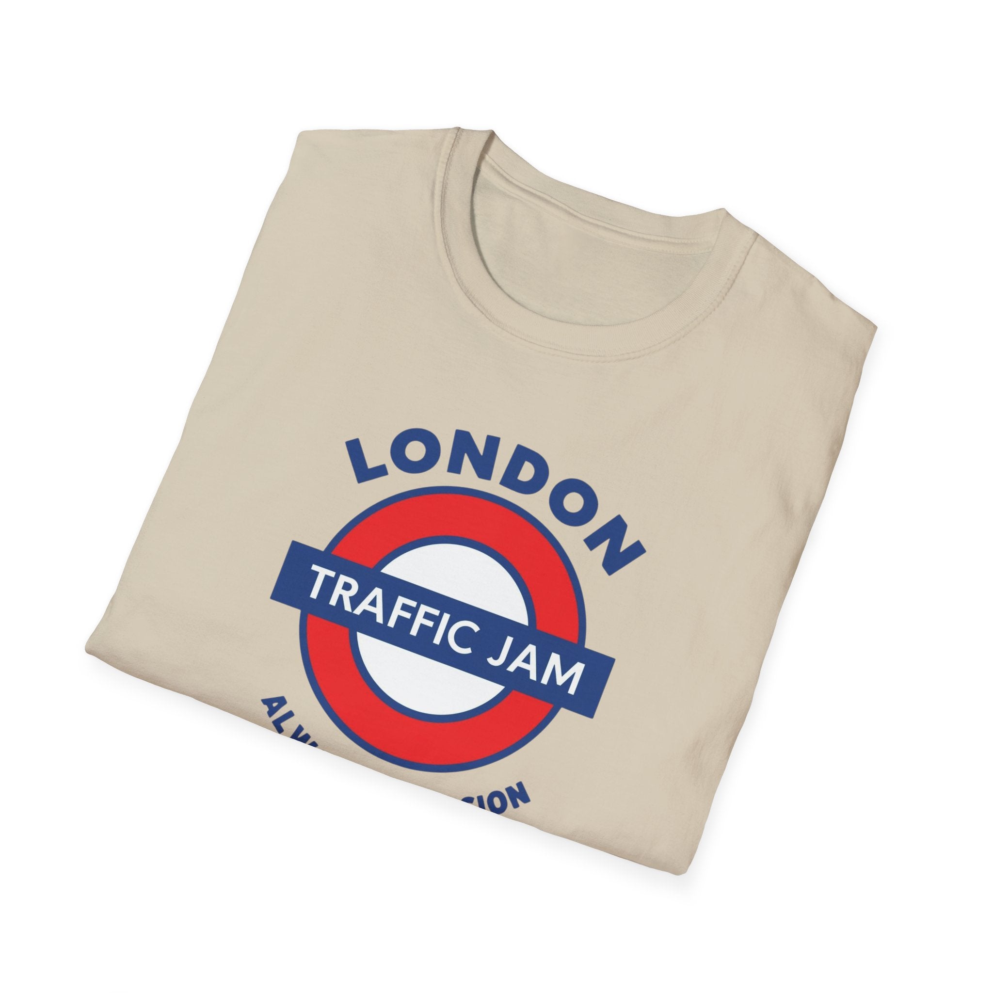 T-Shirt — London 'Traffic Jam' Retro Tube Logo Tee