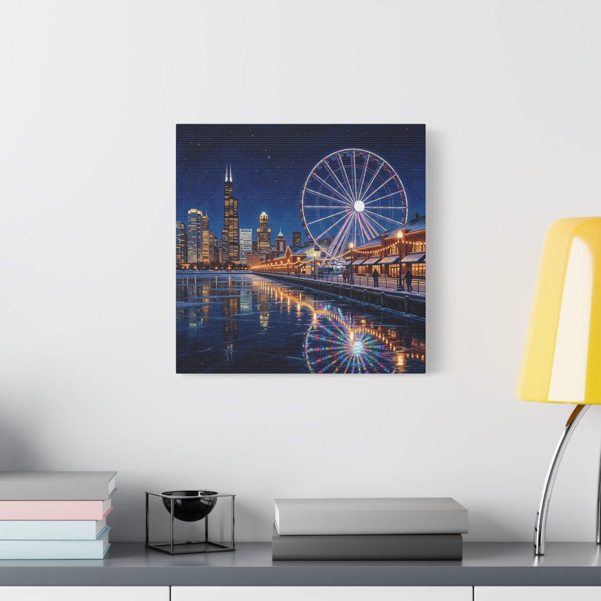 Chicago Navy Pier Ferris Wheel Canvas