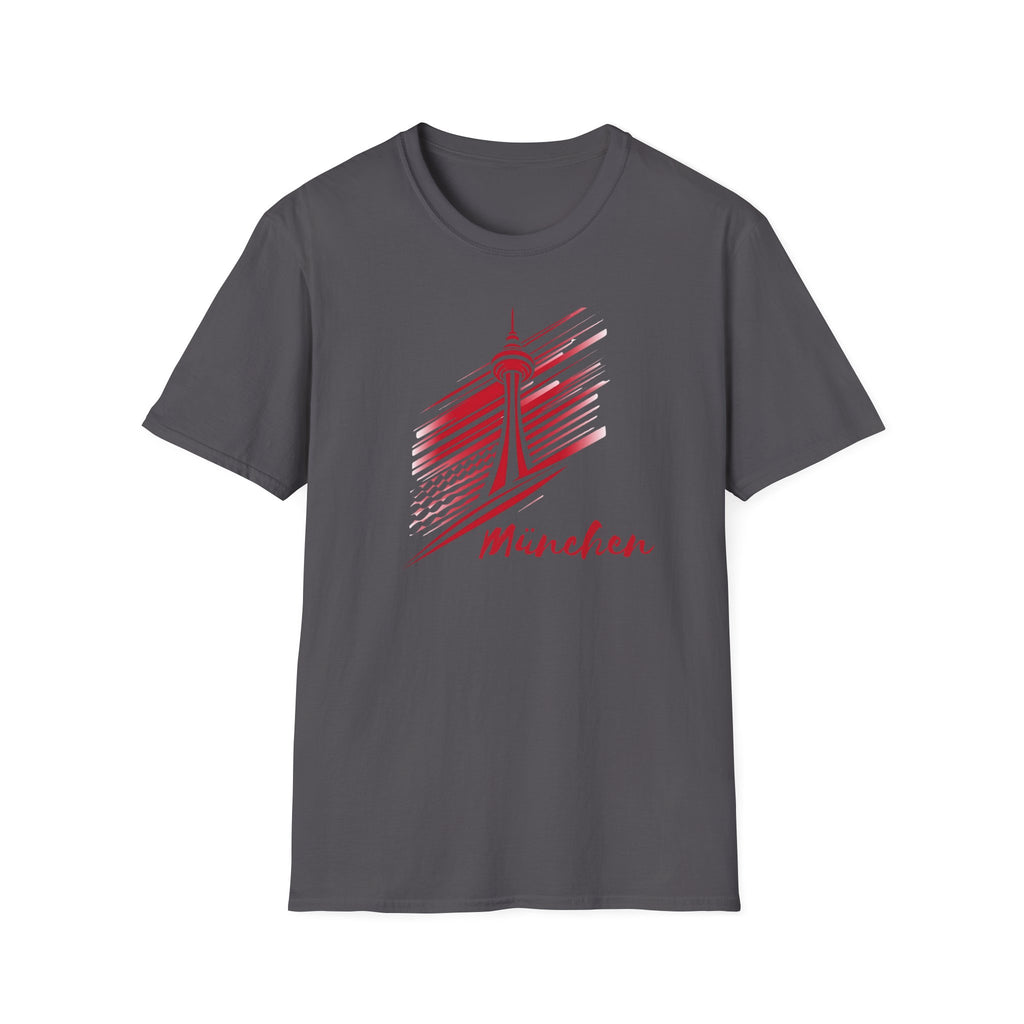 München Skyline Tee | TV Tower Sketch Graphic T-Shirt