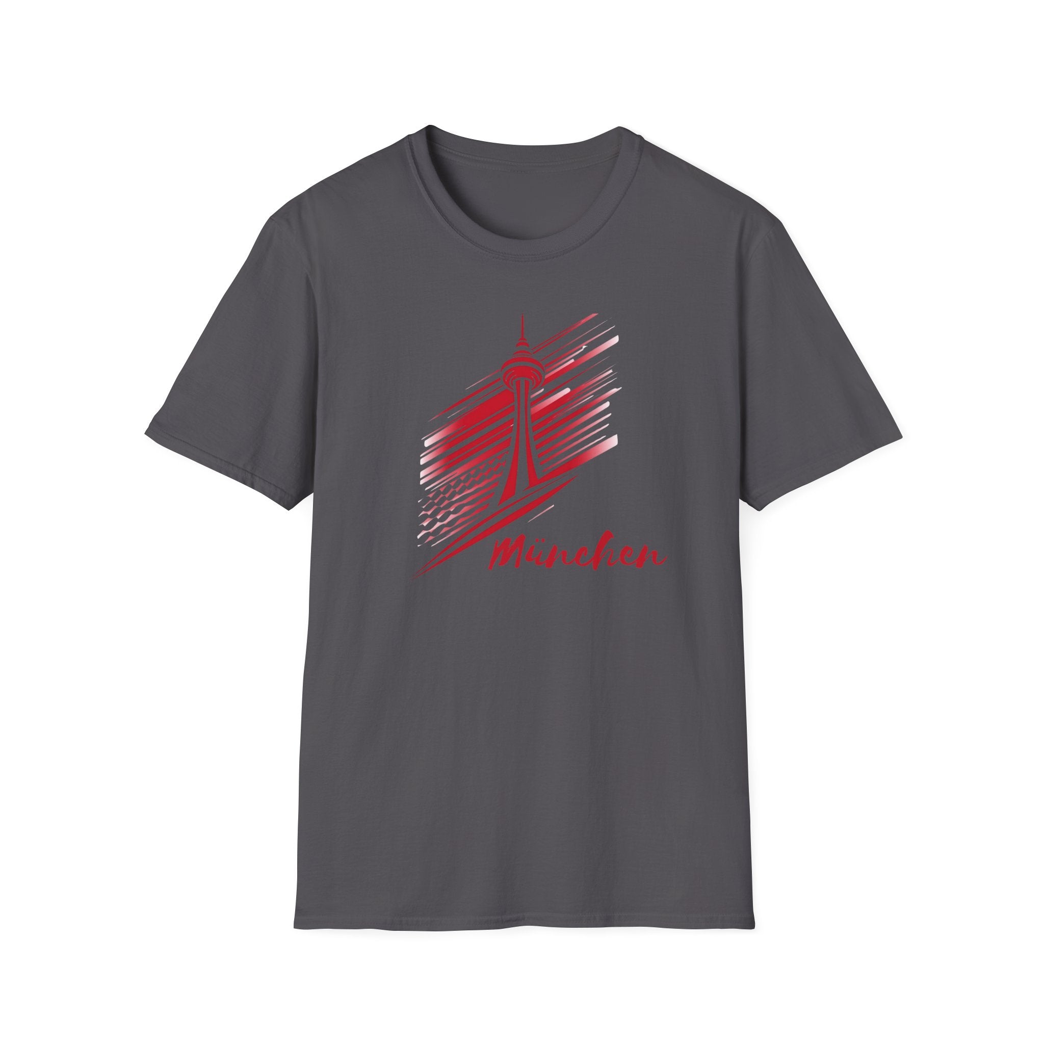 München Skyline Tee | TV Tower Sketch Graphic T-Shirt