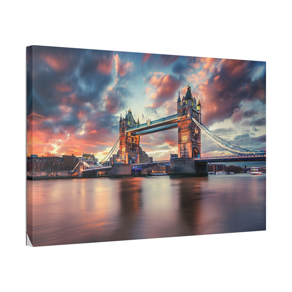 Tower Bridge Sunset Canvas