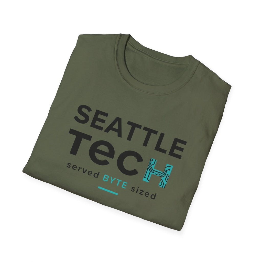 Seattle Tech T-Shirt — 'served BYTE sized' Techie Tee