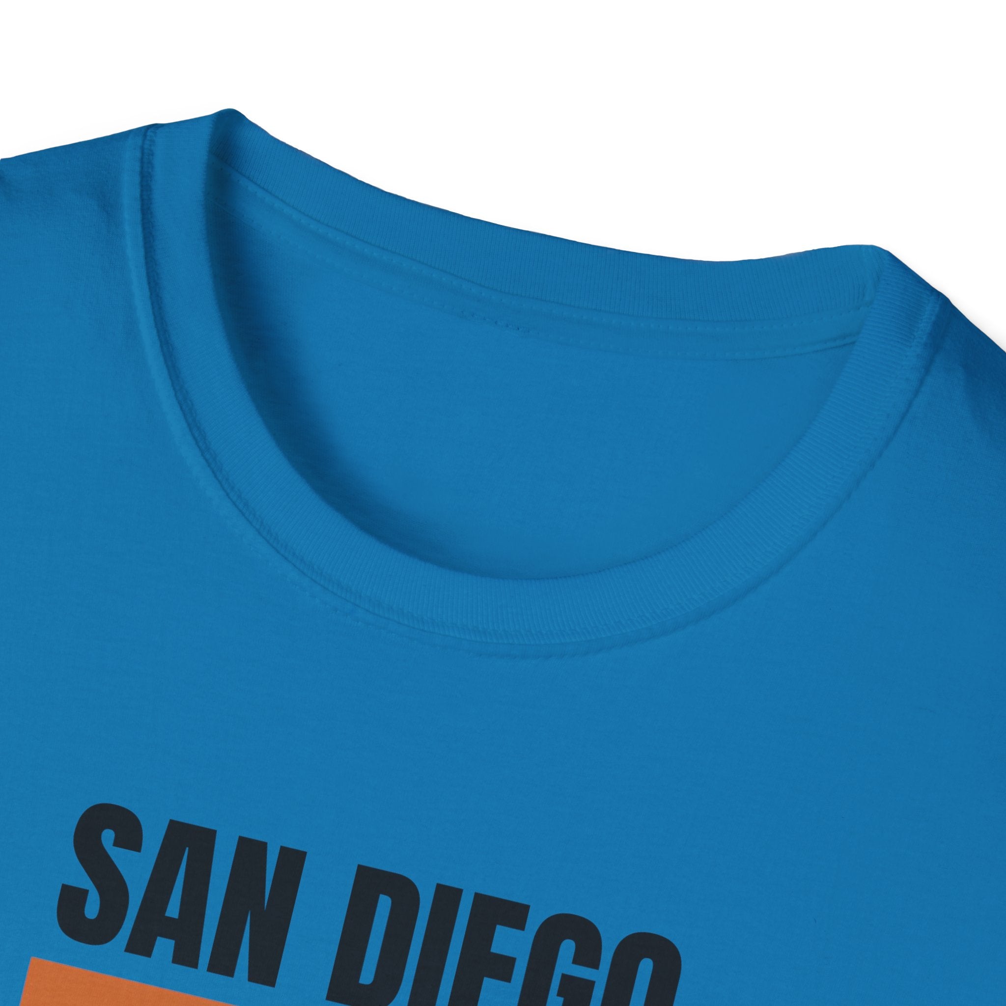 San Diego Retro Stripes T-Shirt | Vintage City Graphic