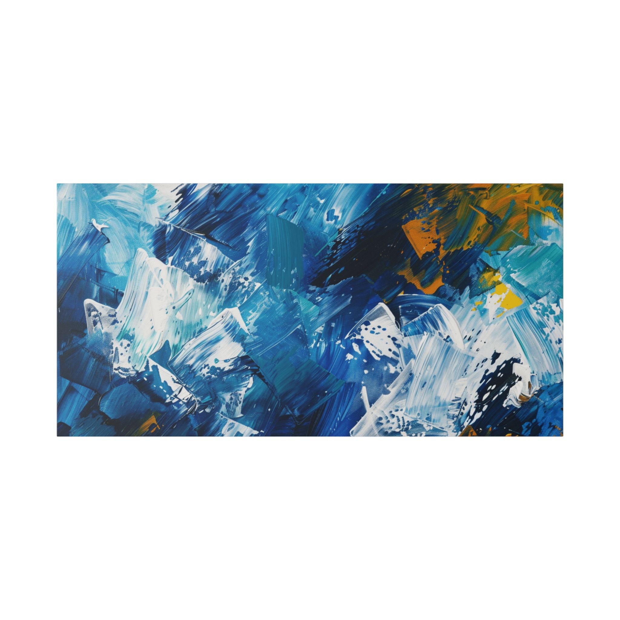 Abstract Painting Inspired by Munich and Bavarian Culture Stretched Canvas Wall Art