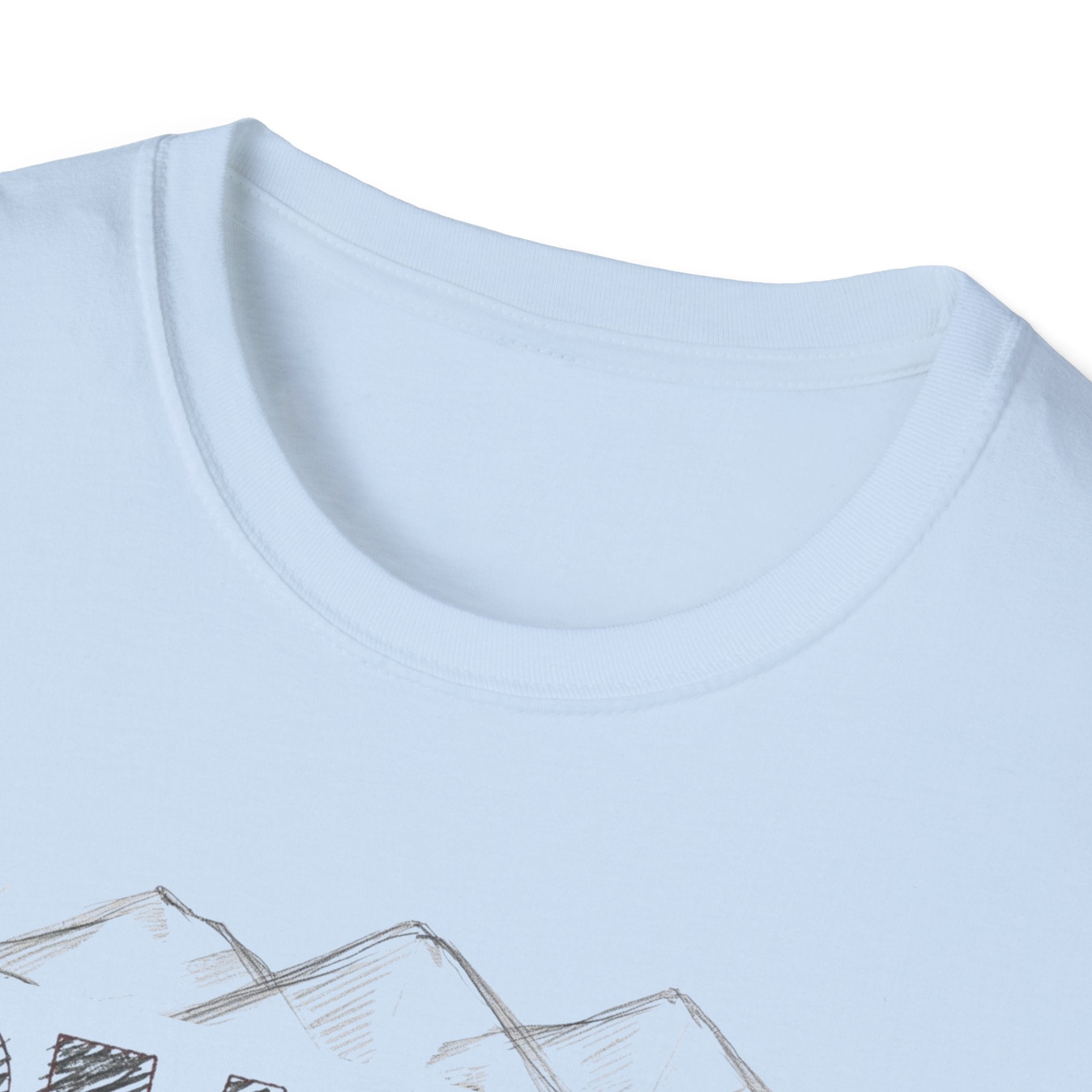 Seattle Mountains T-Shirt — "Where mountains meet the mind" Vintage City Tee