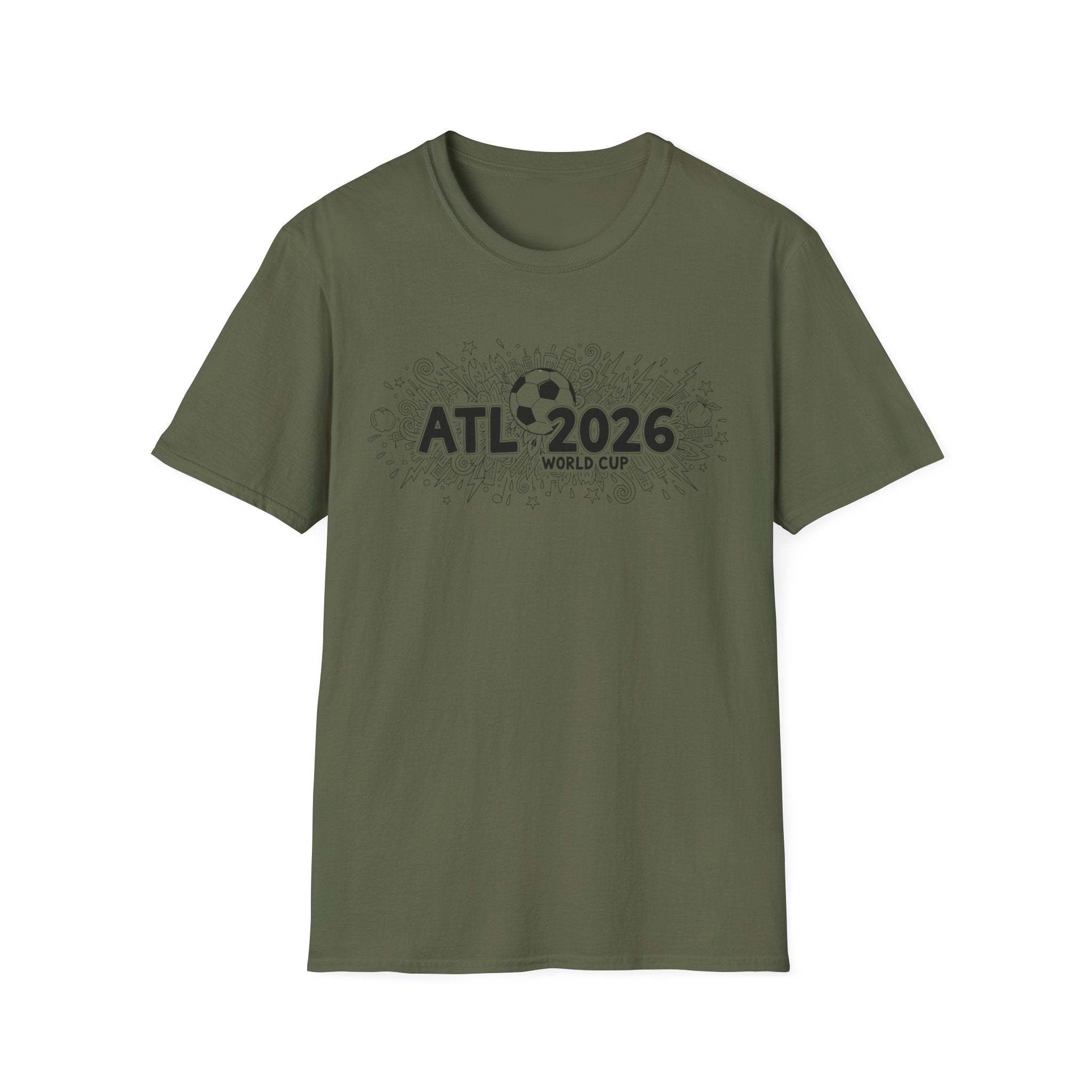 ATL 2026 World Cup T-Shirt — Atlanta Soccer Fan Tee