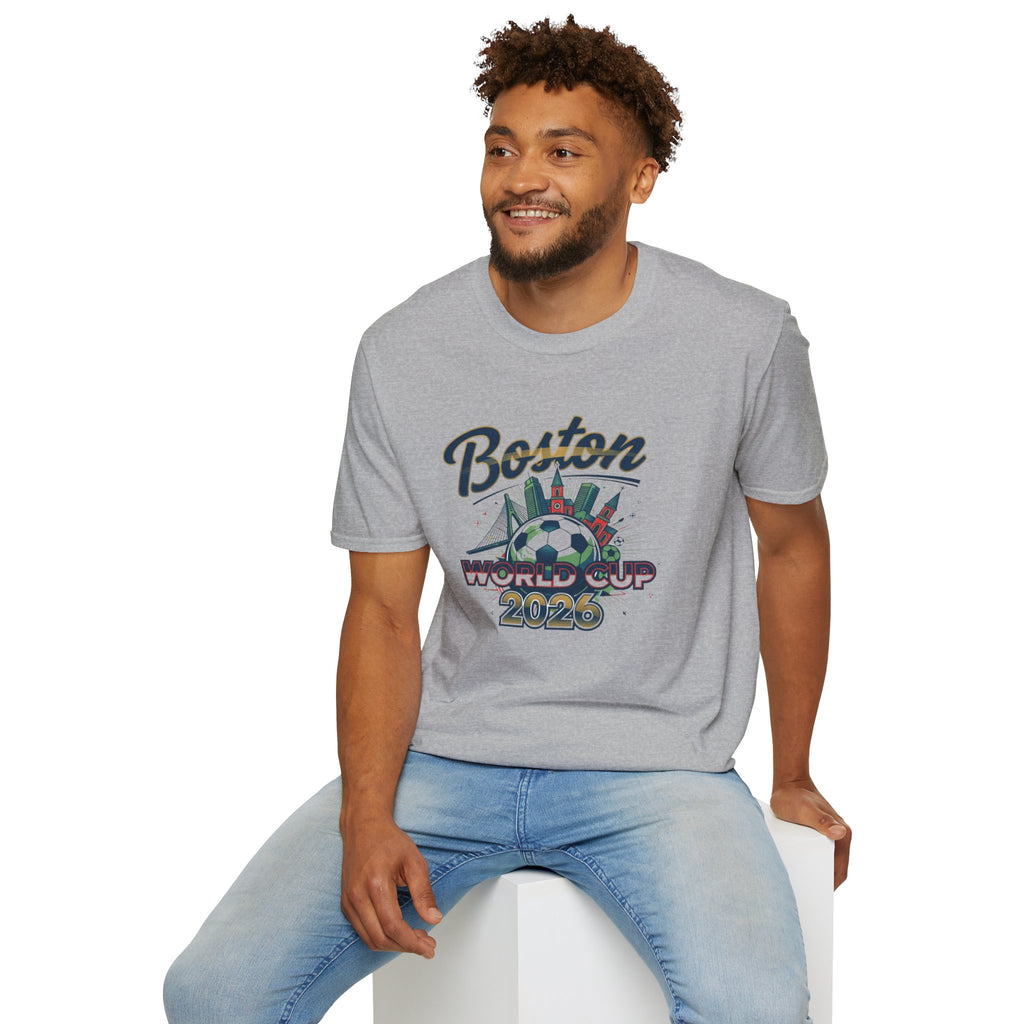 Boston World Cup 2026 Soccer T-Shirt