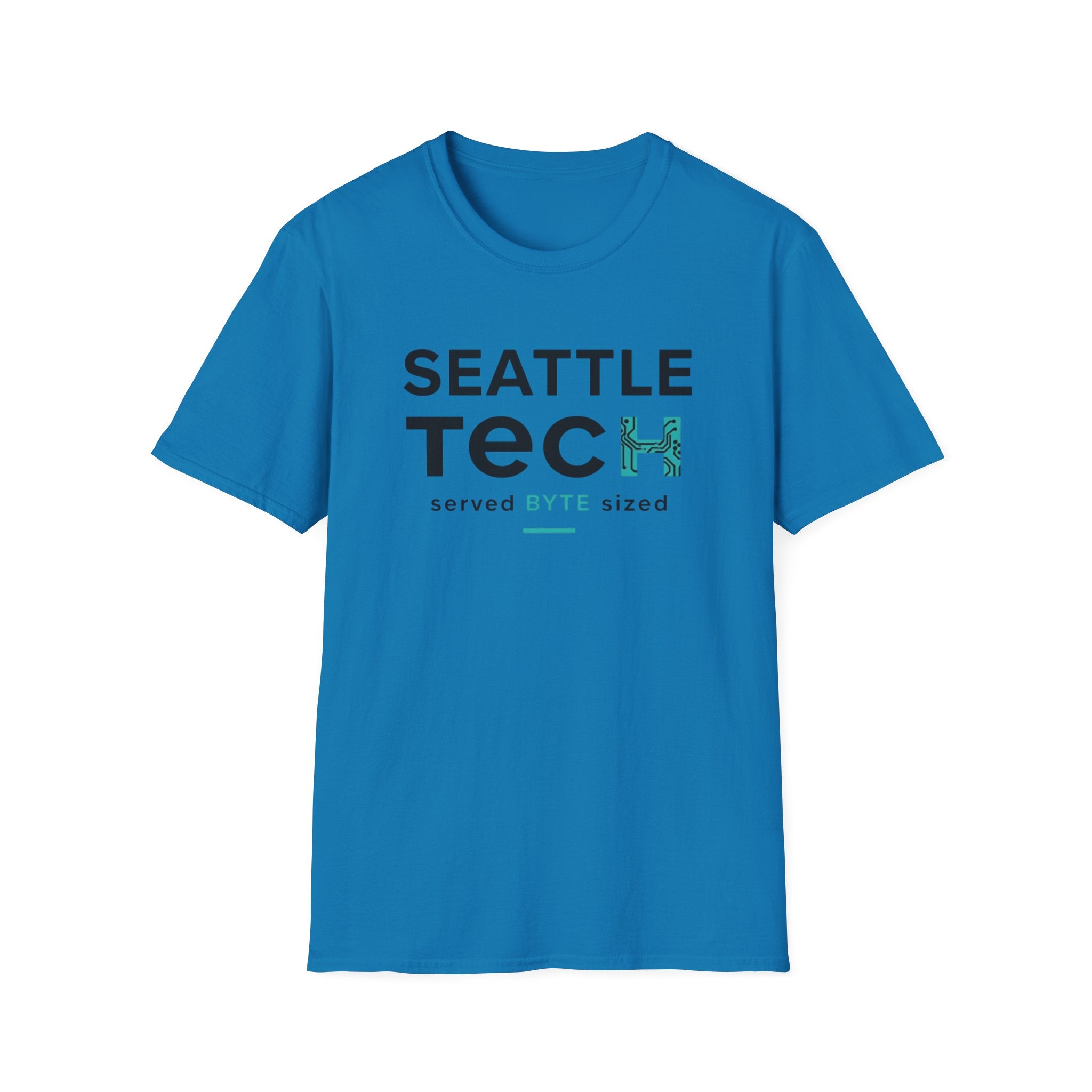 Seattle Tech T-Shirt — 'served BYTE sized' Techie Tee