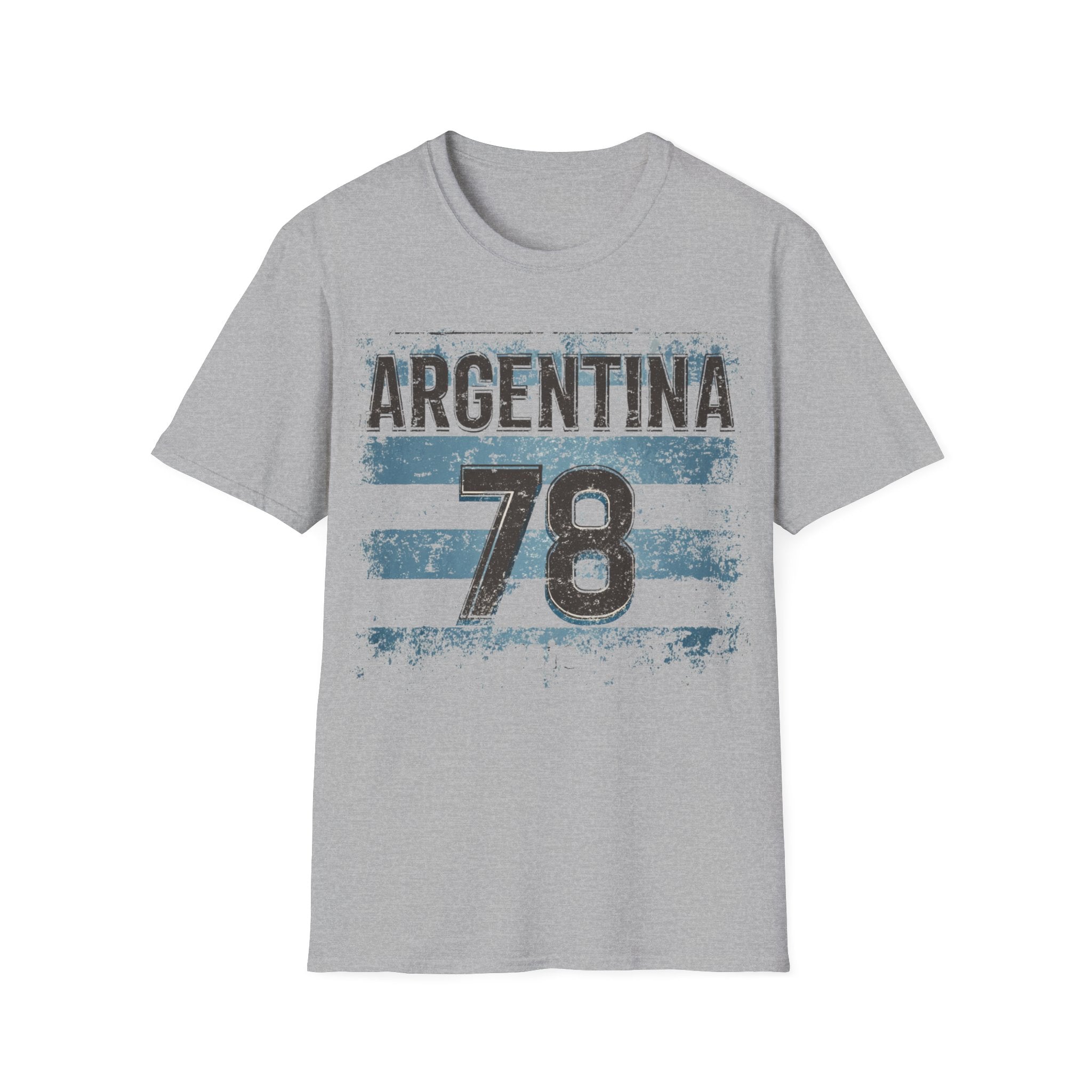 Argentina 78 T-Shirt | Vintage Stripes Soccer Jersey Style