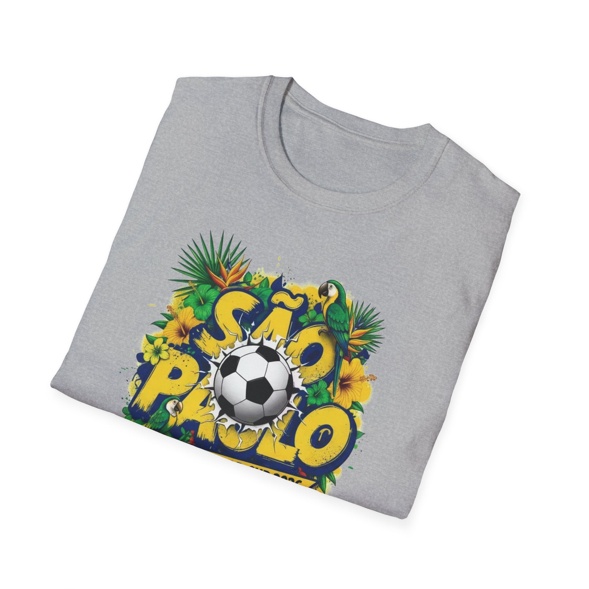 São Paulo Soccer T-Shirt – Brazil World Cup 2026 Football Tee
