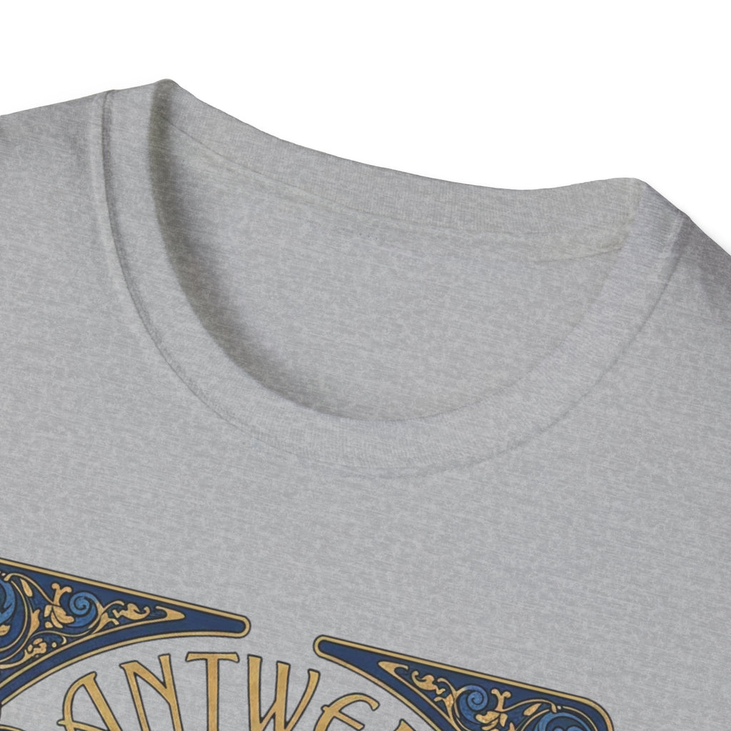Antwerp Belgique Soccer Vintage Art Tee — World Cup 2022 Football Shirt