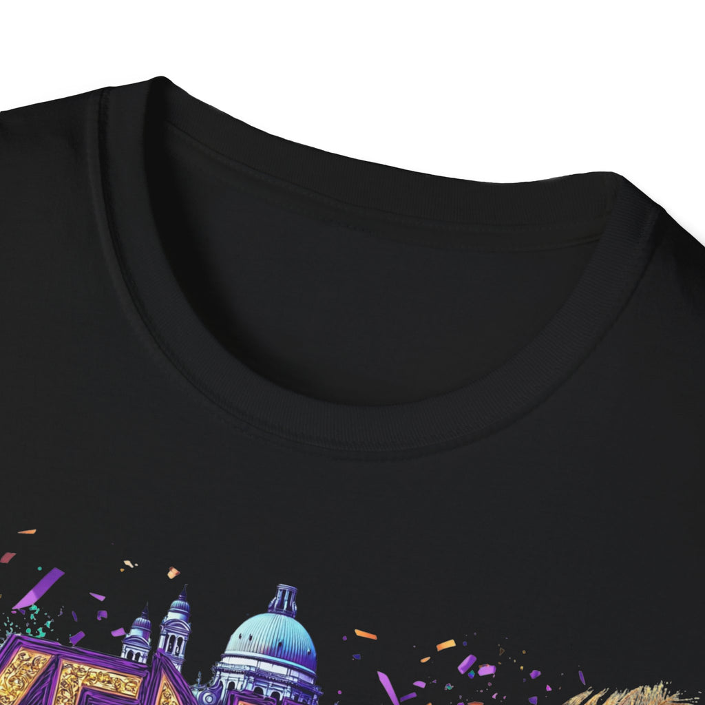 Venice Watercolor Splash T-Shirt | Venice Italy Travel Souvenir