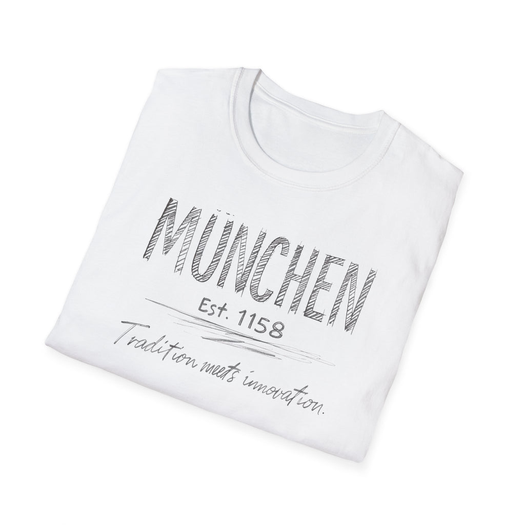 Munchen Est 1158 T-Shirt — Tradition and Innovation Graphic Tee