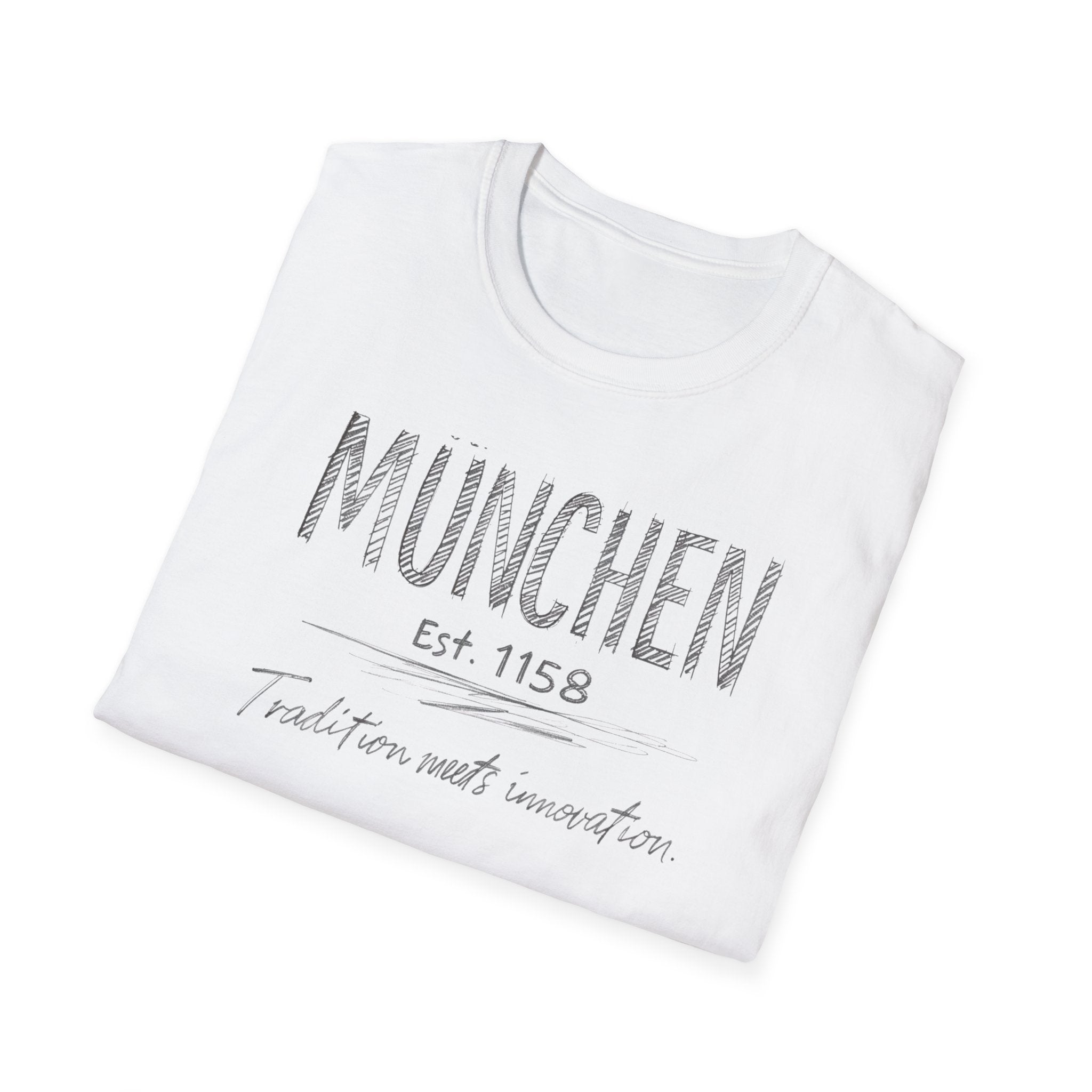 Munchen Est 1158 T-Shirt — Tradition and Innovation Graphic Tee