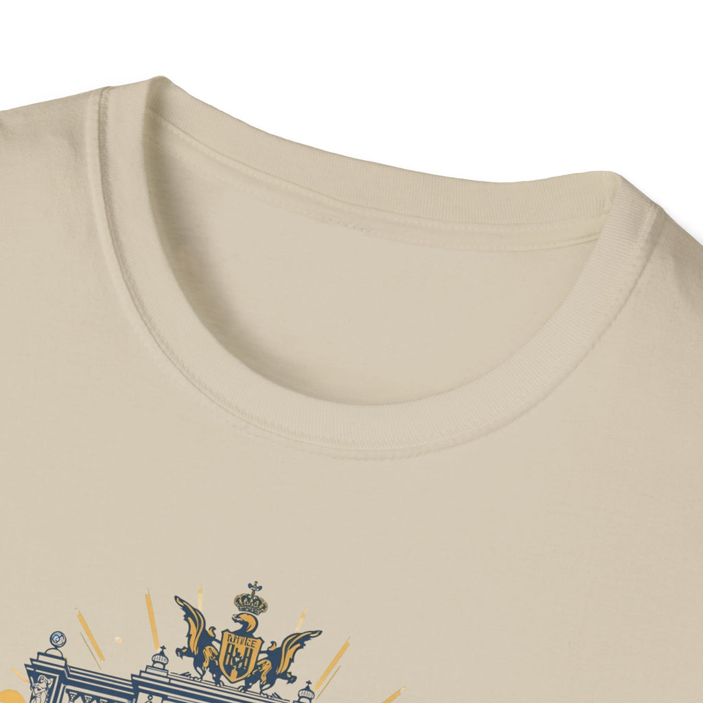 Madrid Arch Illustration T-Shirt | Puerta de Alcalá Landmark Tee