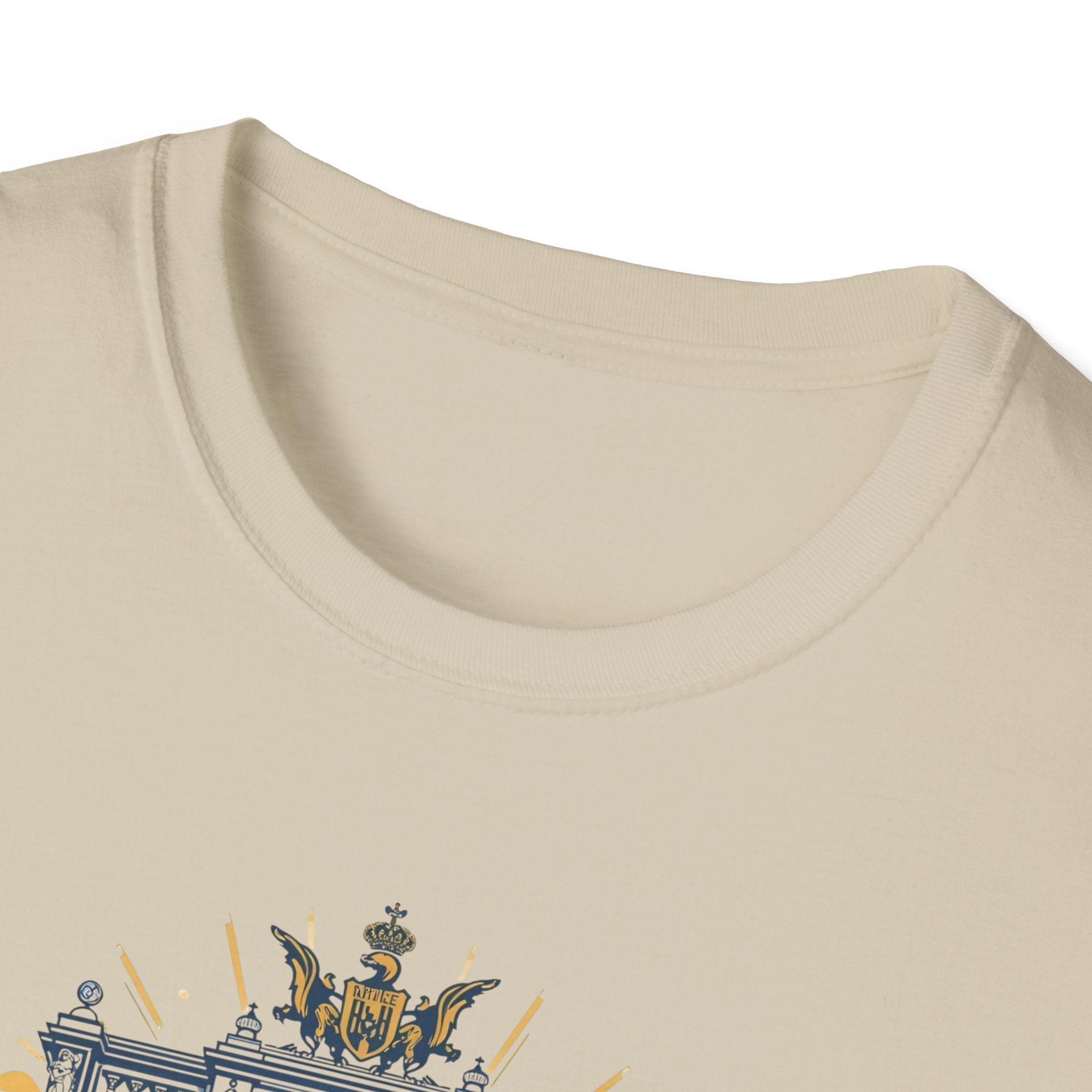 Madrid Arch Illustration T-Shirt | Puerta de Alcalá Landmark Tee