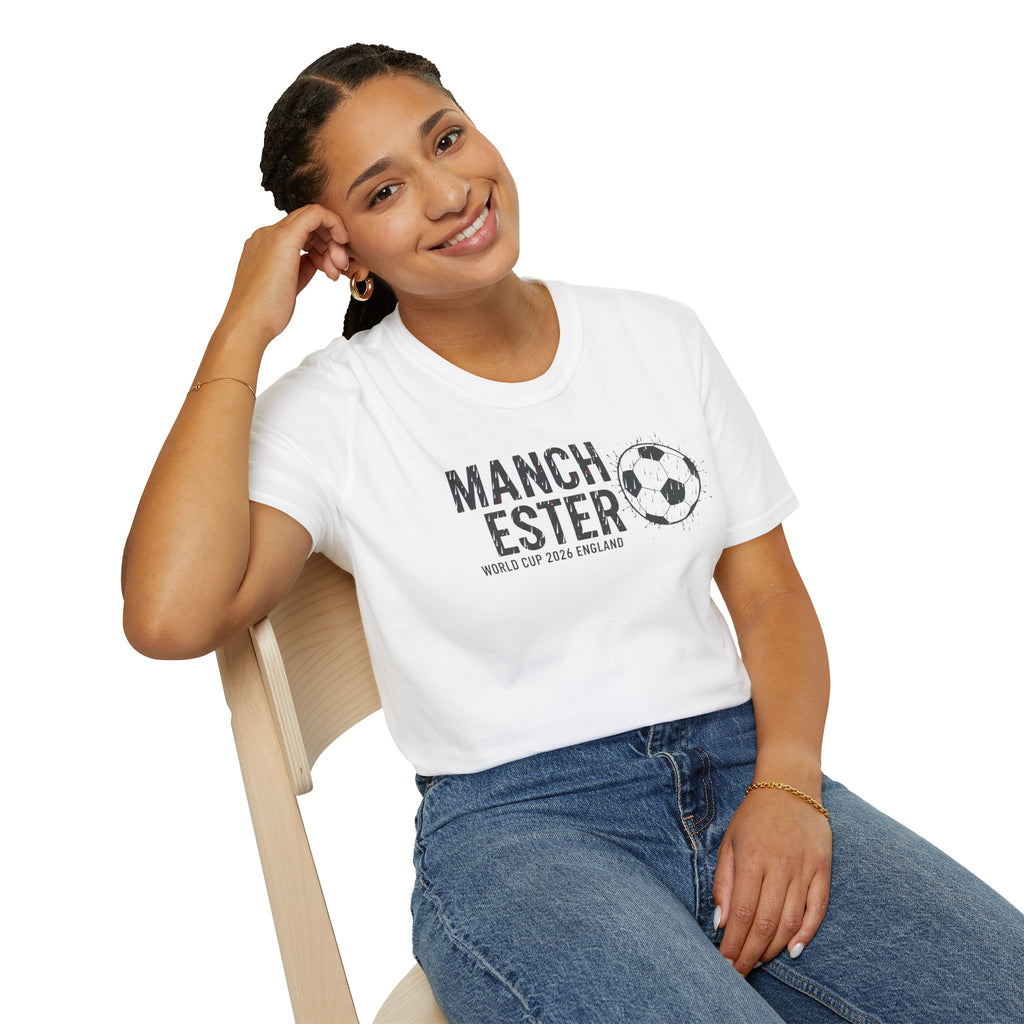 Manchester Soccer T-Shirt – Vintage Football Graphic Tee