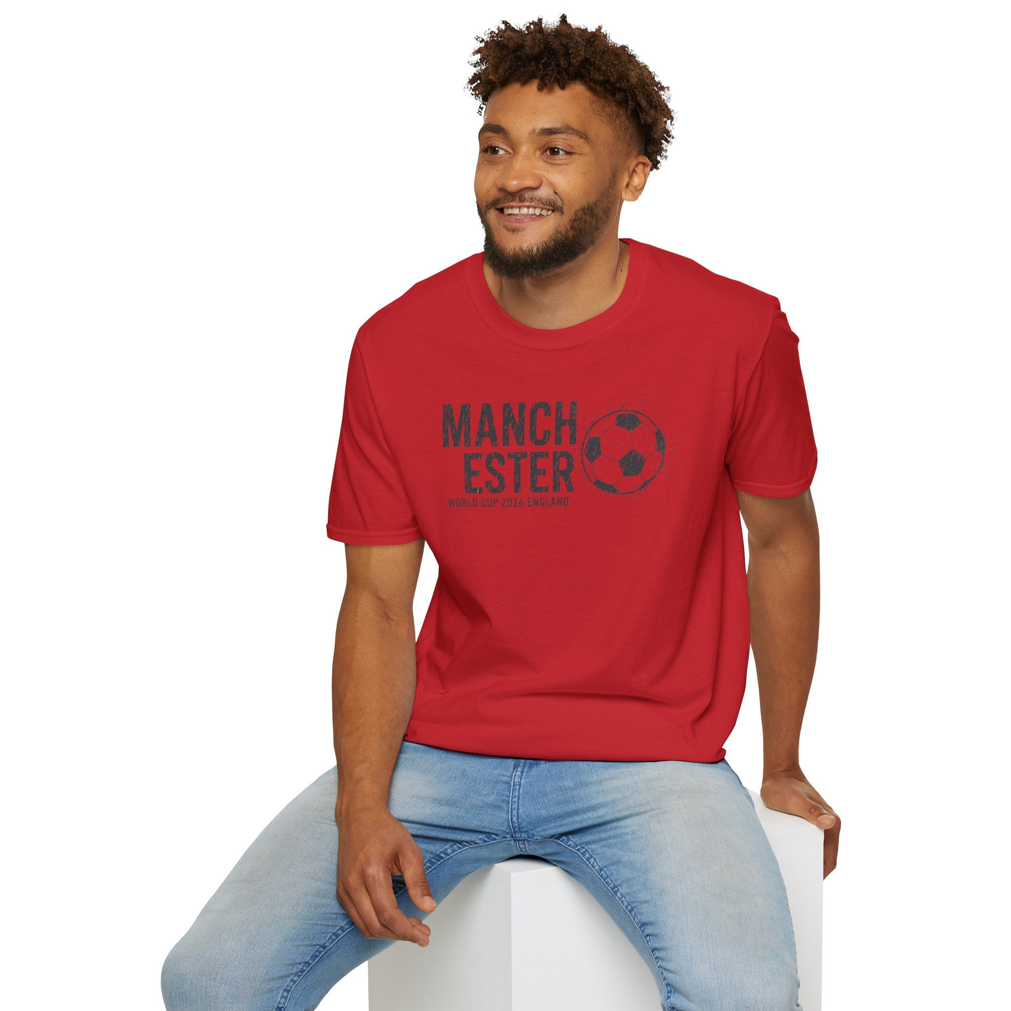 Manchester Soccer T-Shirt – Vintage Football Graphic Tee