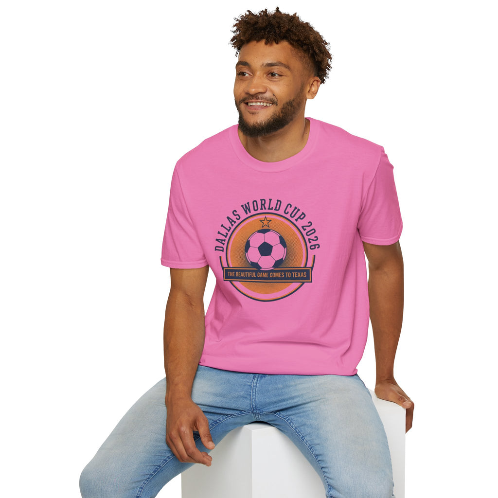 Dallas World Cup 2026 Soccer T-Shirt — "The Beautiful Game Comes to Texas"