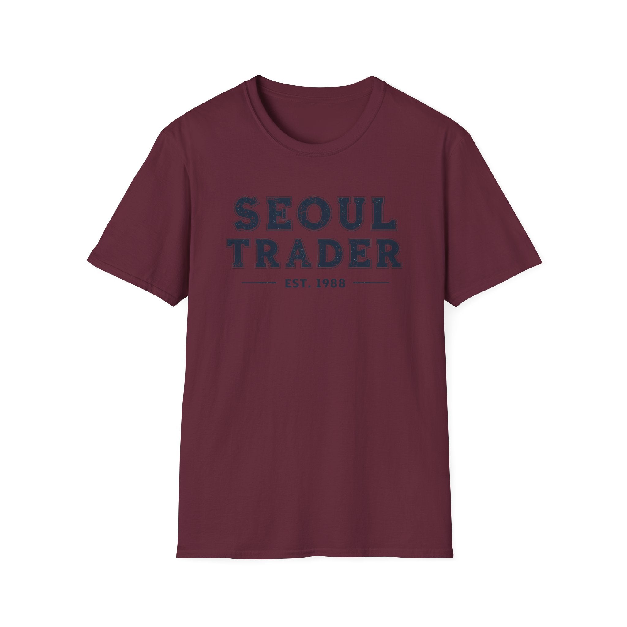 Seoul Trader T-Shirt – Vintage Collegiate 'EST. 1988' Seoul Graphic Tee