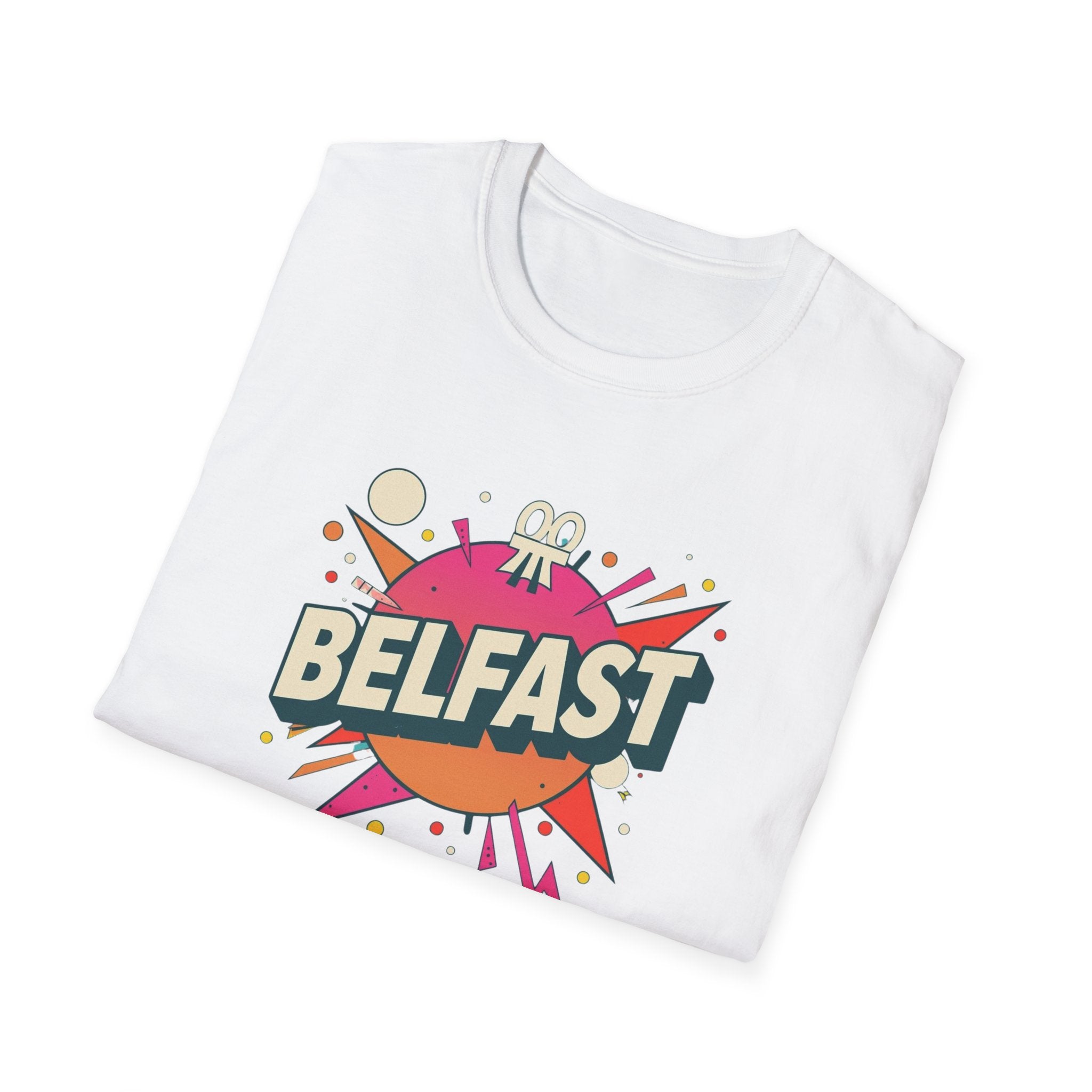 Belfast Retro Pop Art T-Shirt — Vintage City Graphic Tee