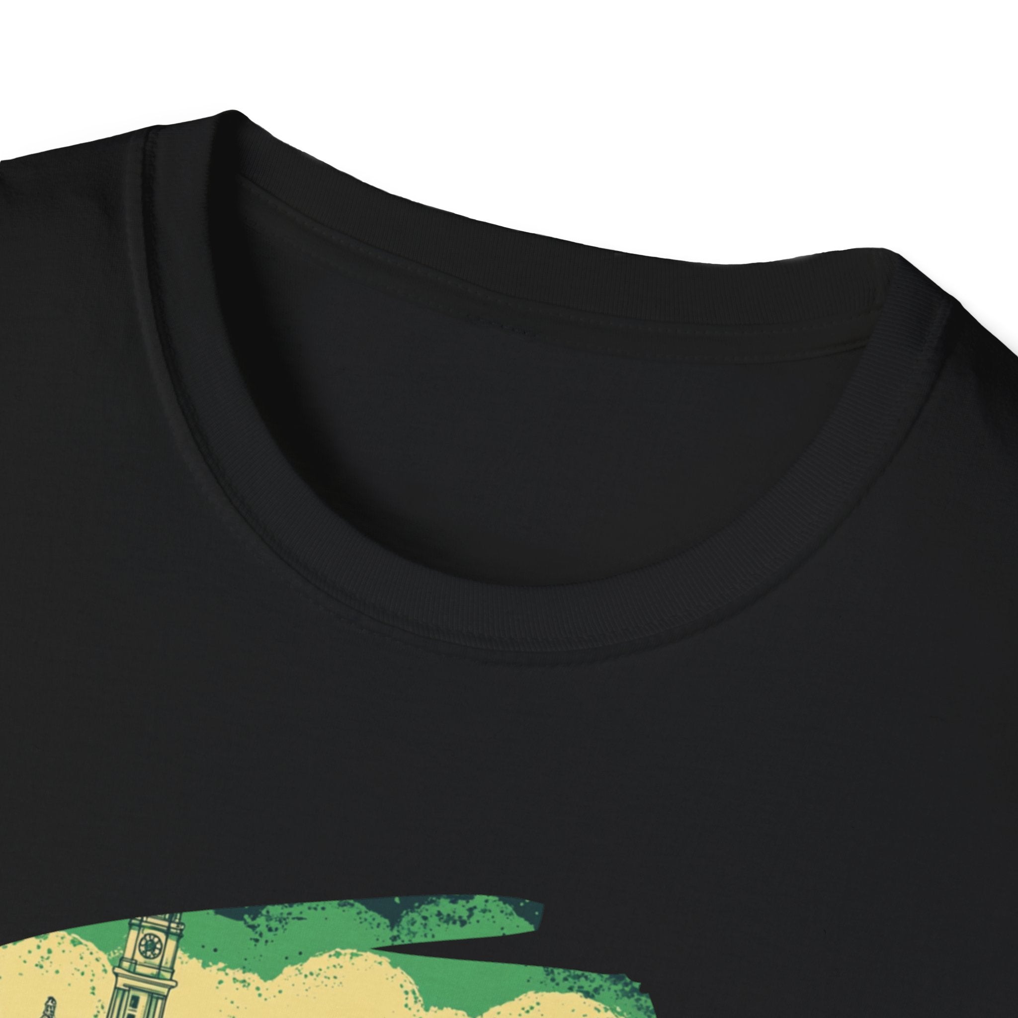 Dublin skyline brushstroke T-Shirt | Ireland travel city tee