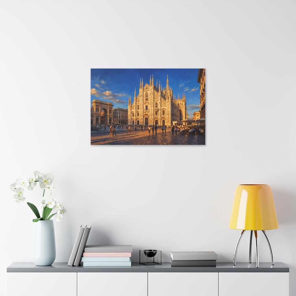 Duomo di Milano Sunset Canvas Print