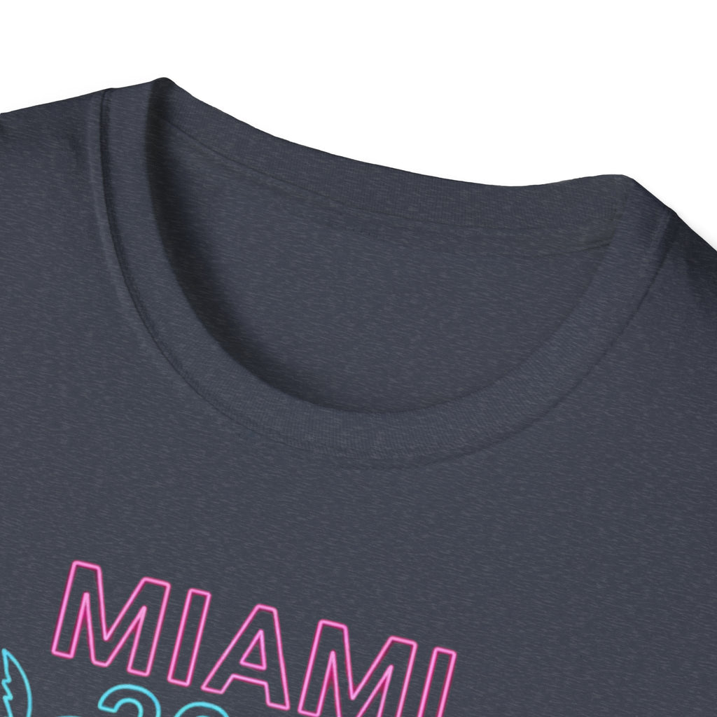 Miami 2026 Soccer T-Shirt — Neon Palm Beach Tournament Tee