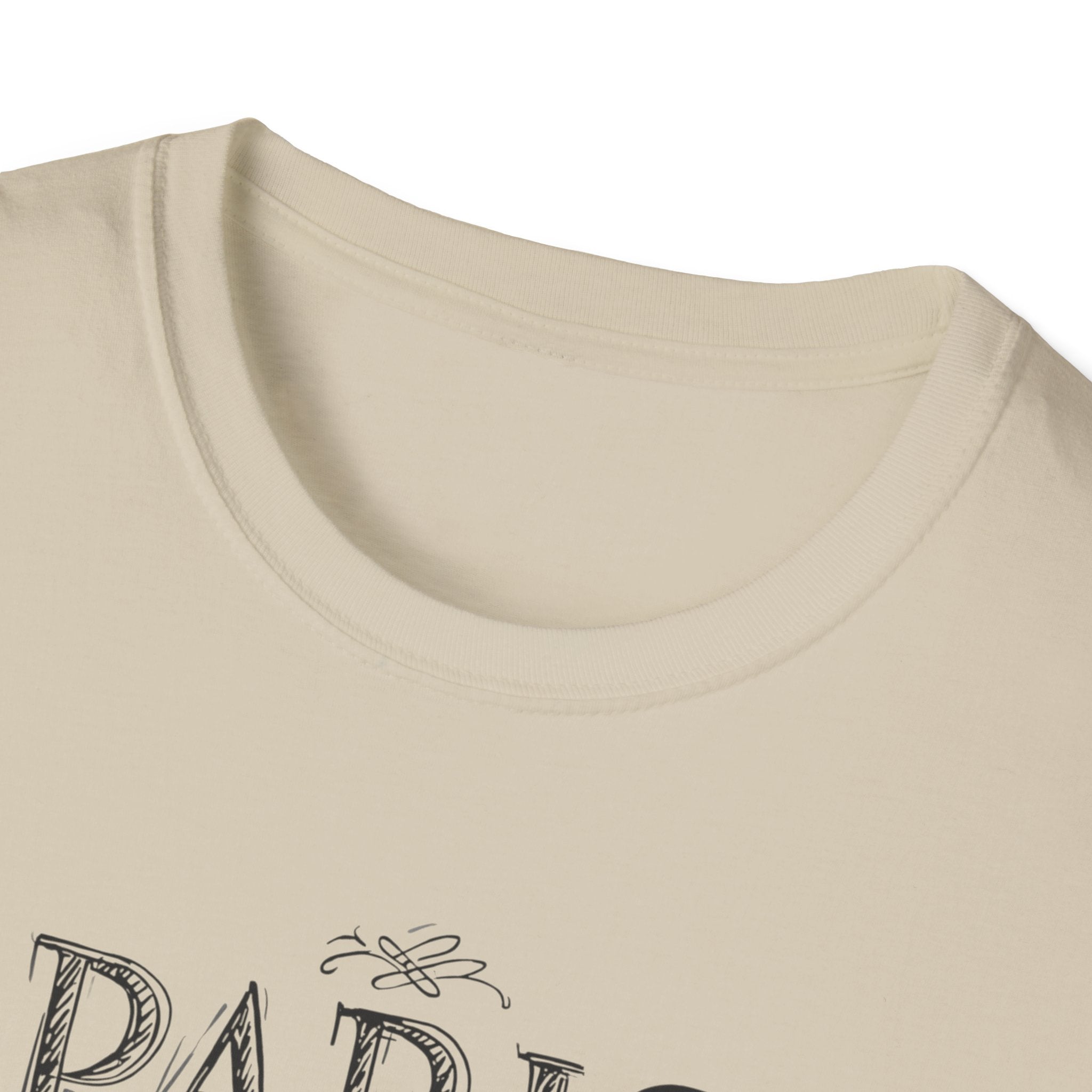 Paris Vintage Script T‑Shirt — "Dream in Every Direction"