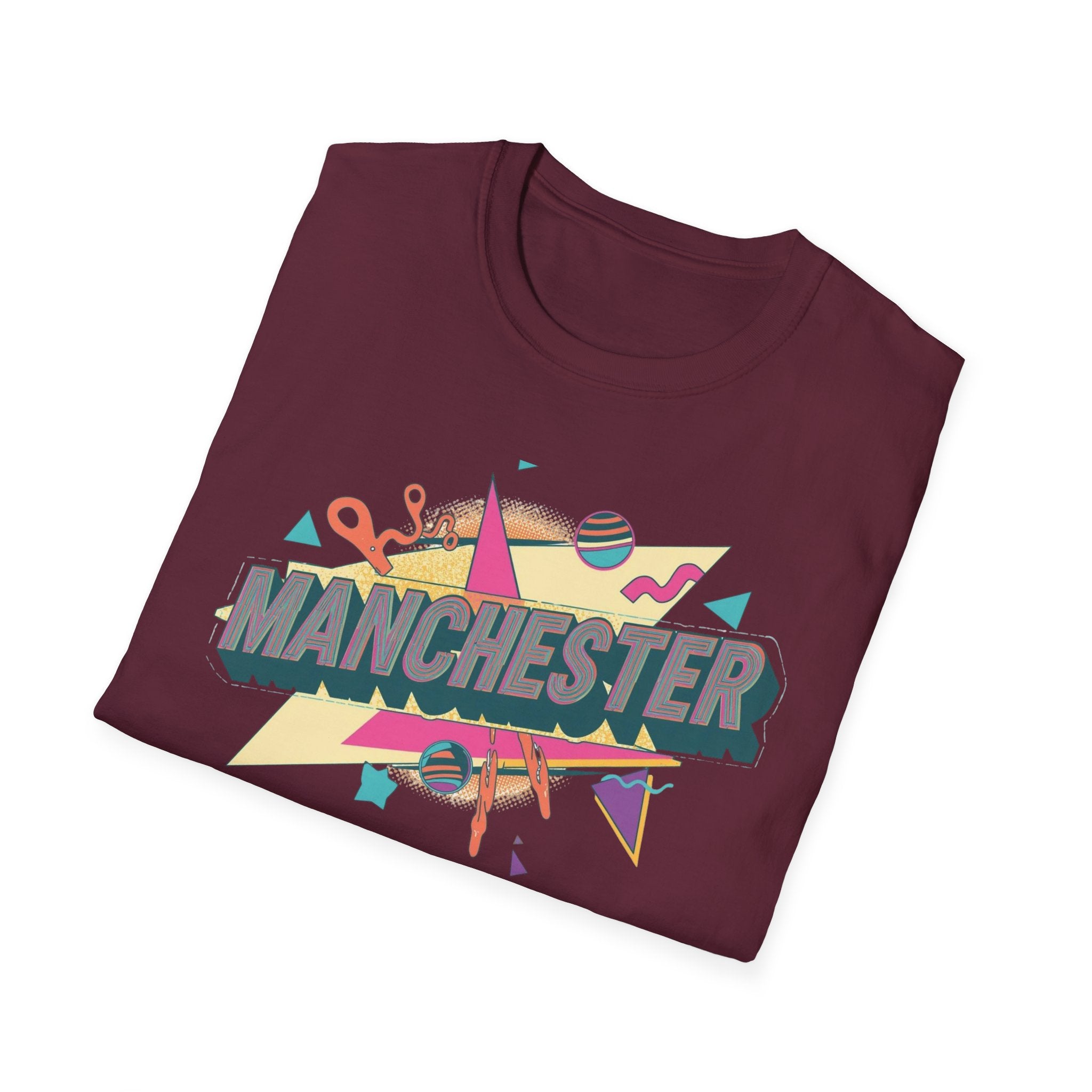 Manchester Retro Graphic T-Shirt