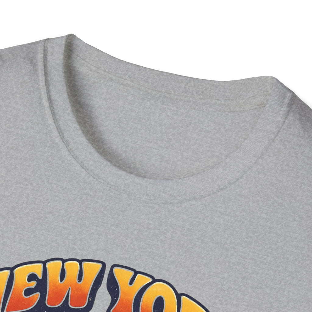 New York "Forget About It" Retro Sunset T-Shirt