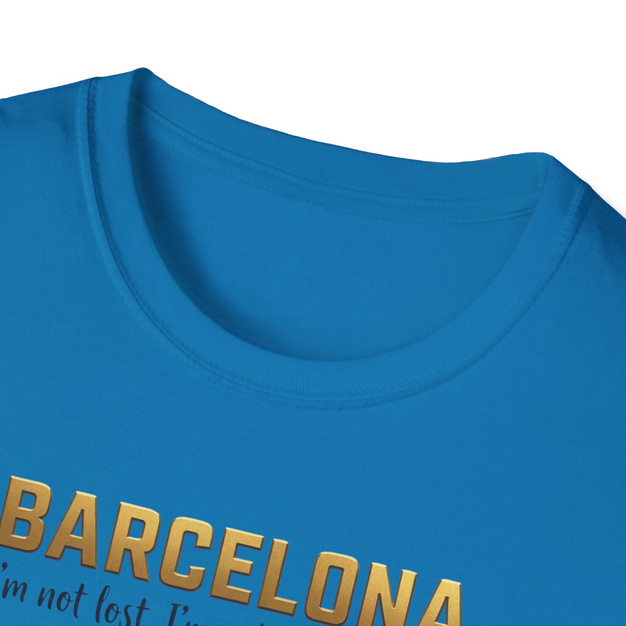 Barcelona Heart Maze T-Shirt — I am not lost, I’m urban exploring