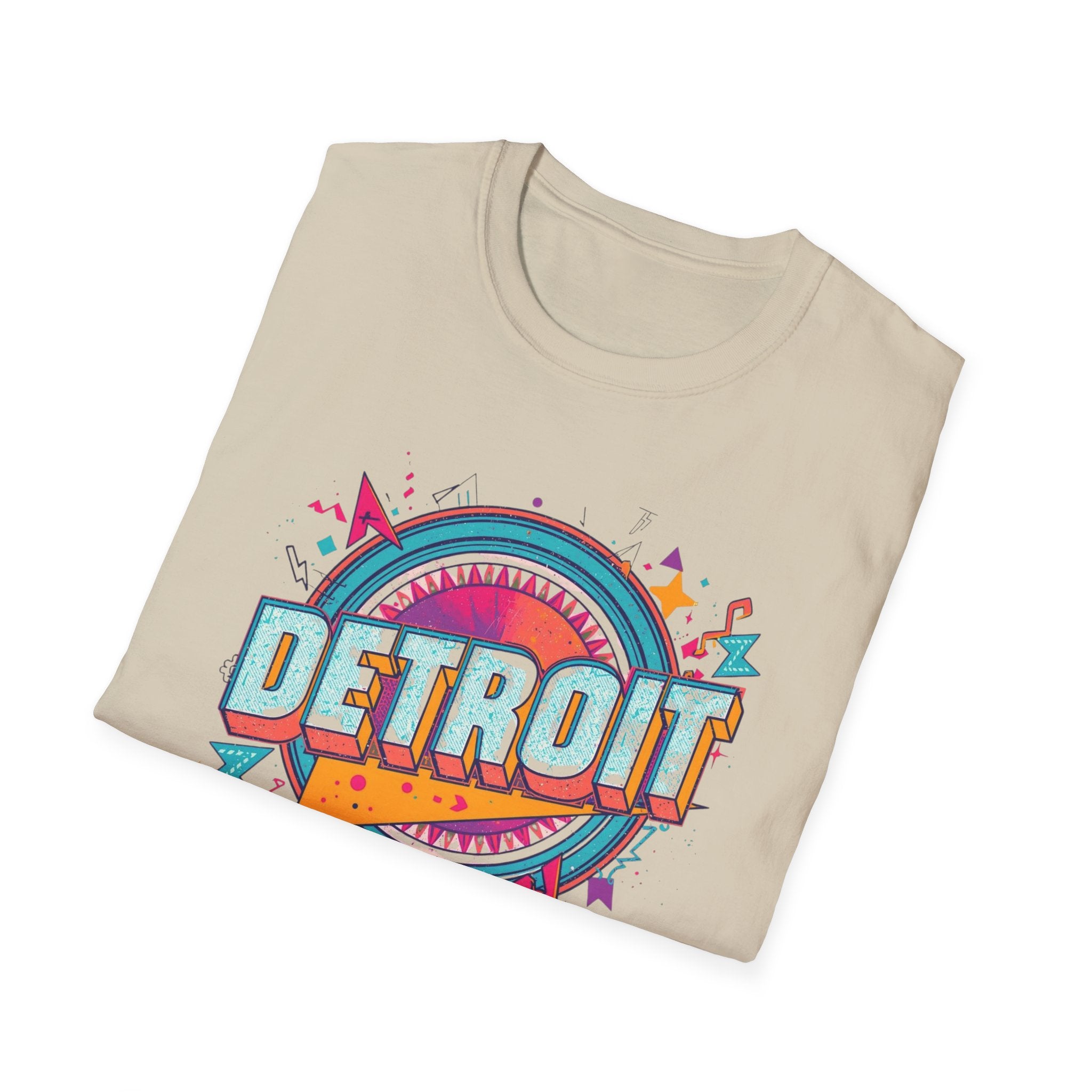 Detroit Retro Badge T-Shirt