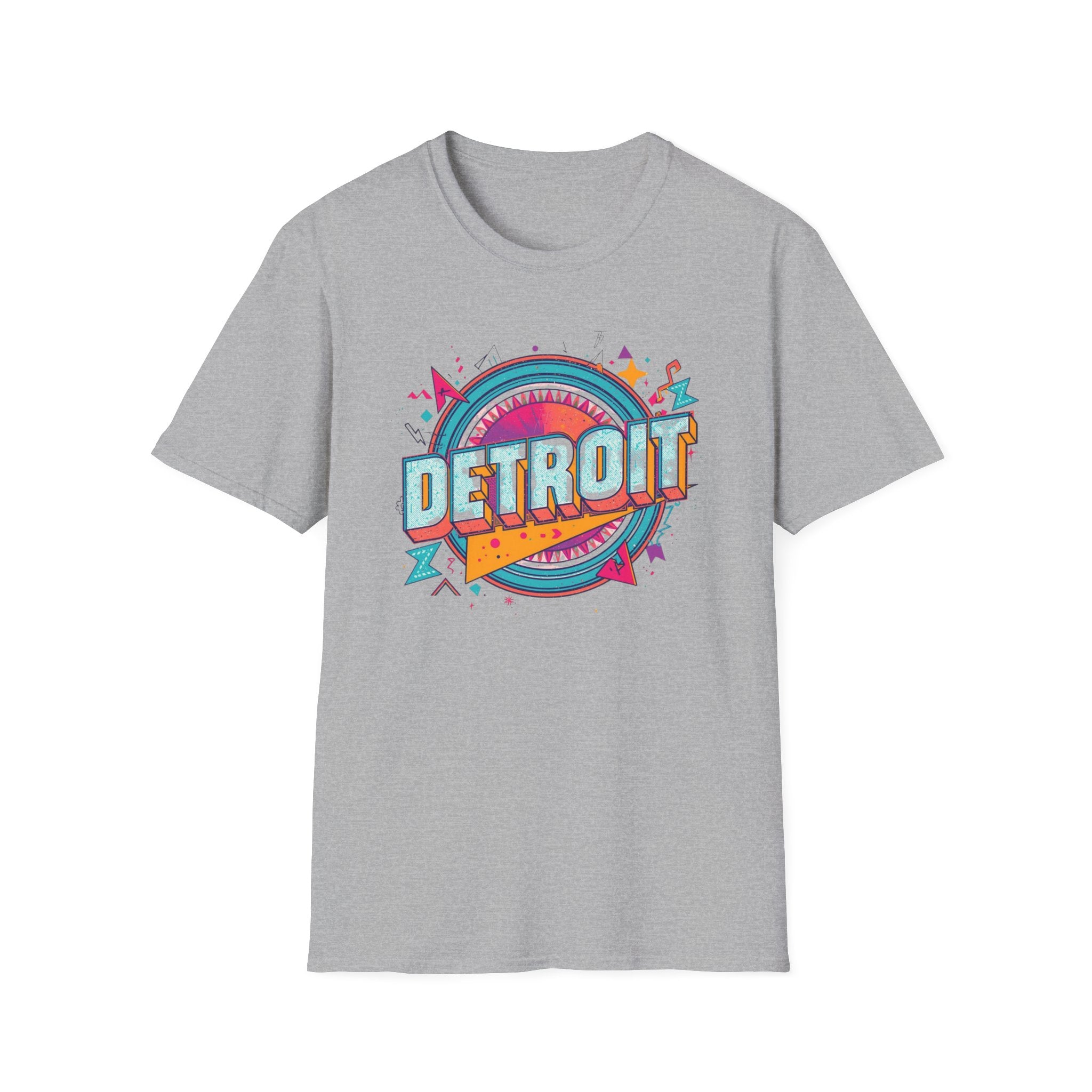Detroit Retro Badge T-Shirt