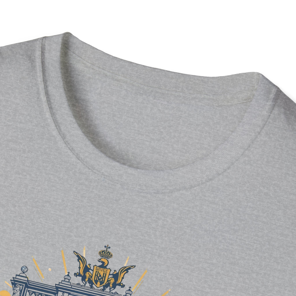 Madrid Arch Illustration T-Shirt | Puerta de Alcalá Landmark Tee