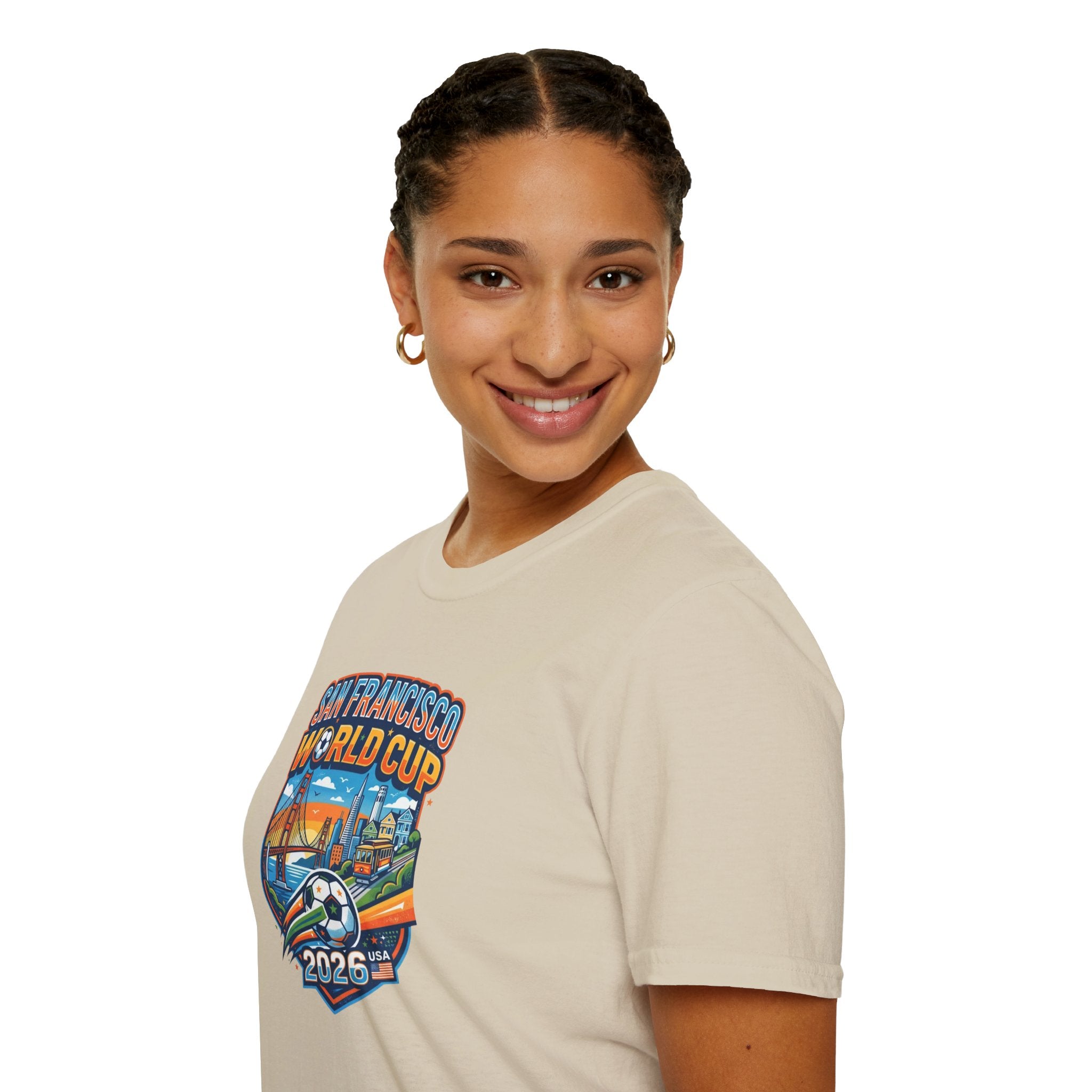 San Francisco World Cup 2026 T-Shirt — Vintage City Soccer Crest