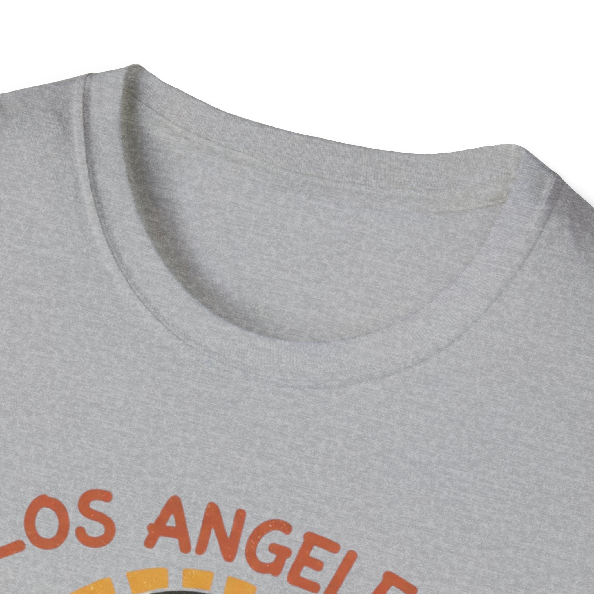 Los Angeles World Cup 2026 Soccer T-Shirt — Retro Sunset Ball Design