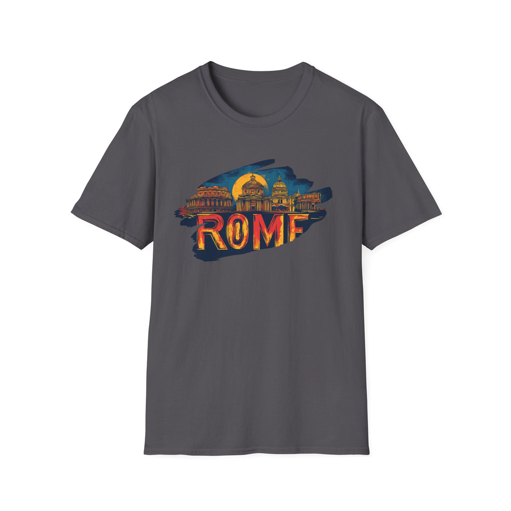 Rome skyline graphic T-Shirt | Rome travel cityscape tee