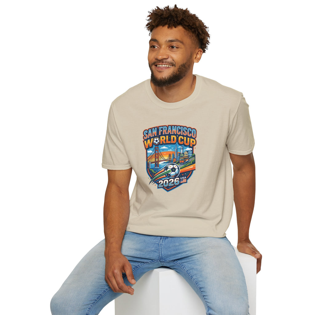 San Francisco World Cup 2026 T-Shirt — Vintage City Soccer Crest