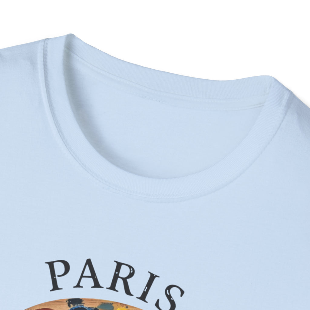 Paris Artist Palette T-Shirt — "Every one of these is a new idea" Artistic Tee