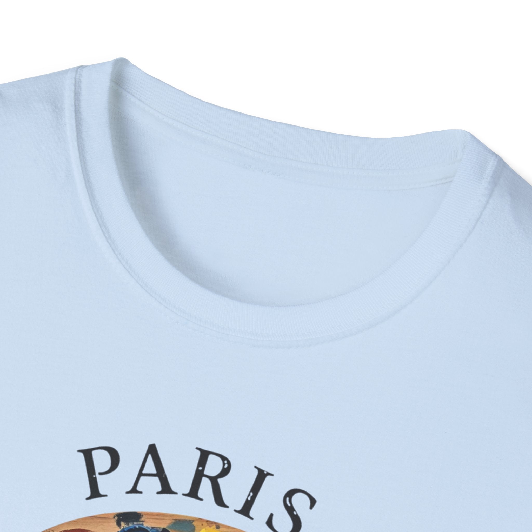 Paris Artist Palette T-Shirt — "Every one of these is a new idea" Artistic Tee