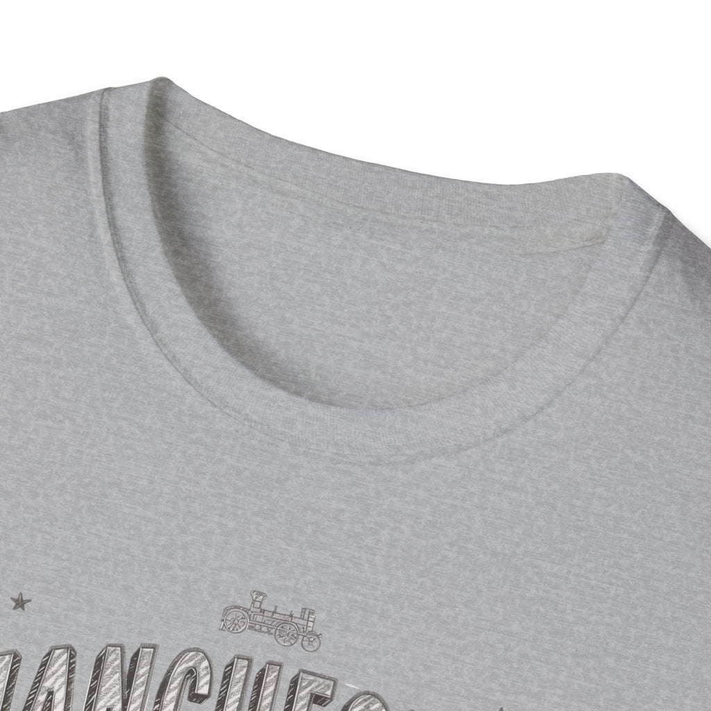 Manchester Vintage T-Shirt — "Built by Workers, Loved by Dreamers"