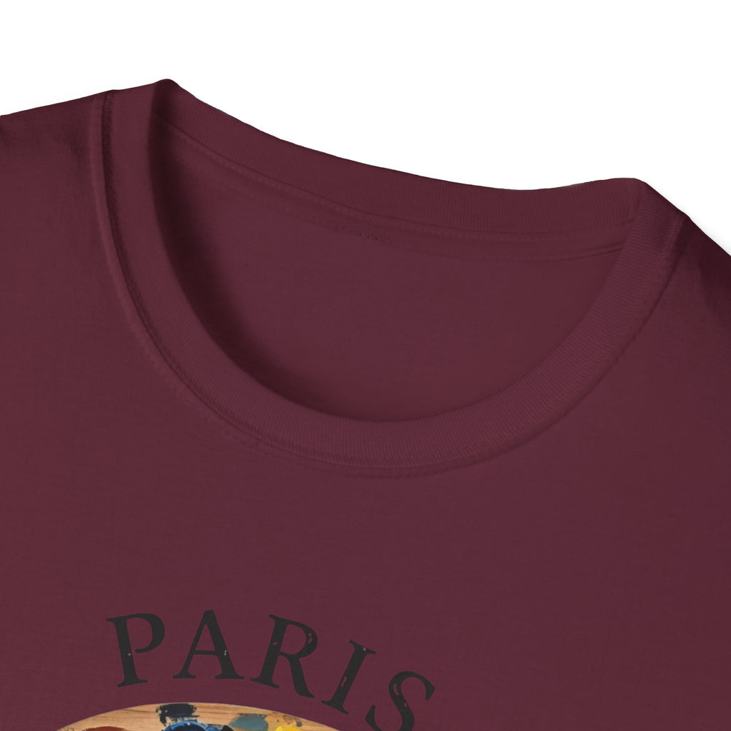 Paris Artist Palette T-Shirt — "Every one of these is a new idea" Artistic Tee