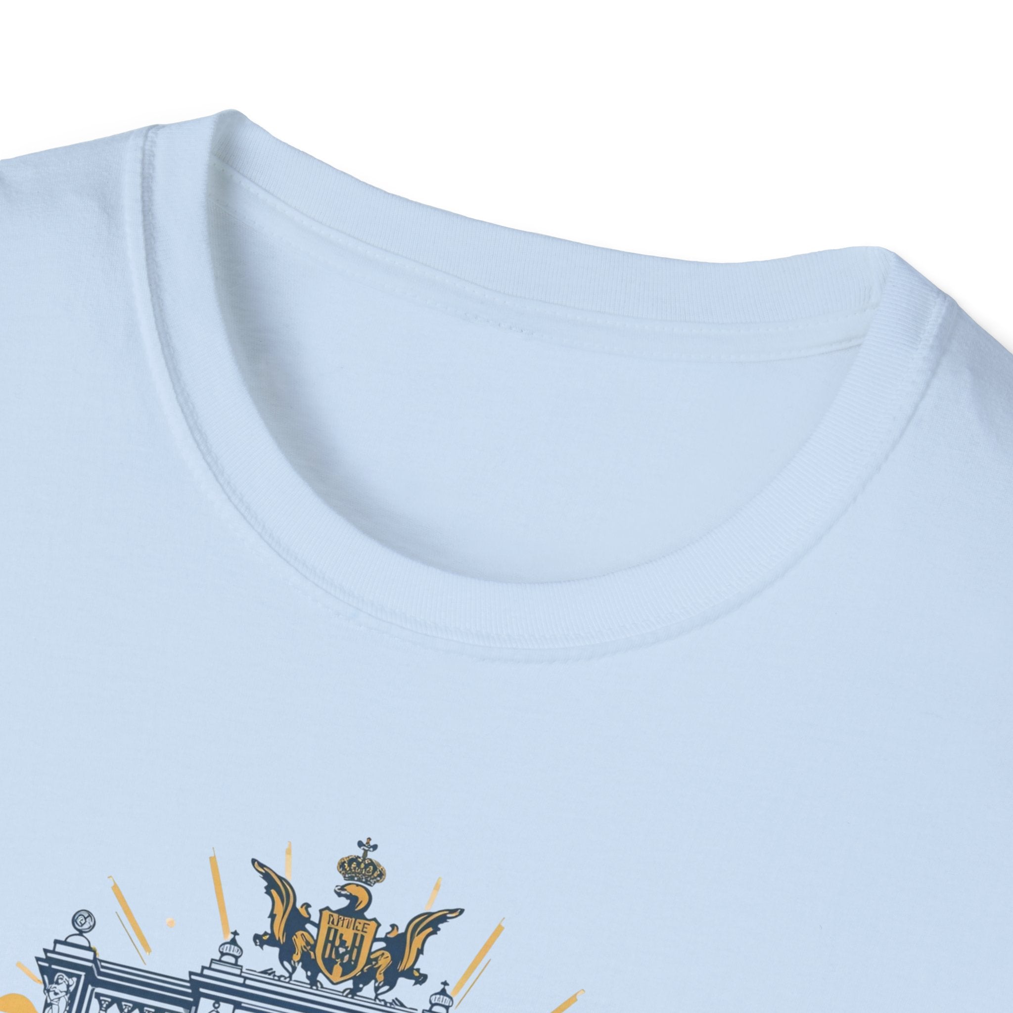Madrid Arch Illustration T-Shirt | Puerta de Alcalá Landmark Tee